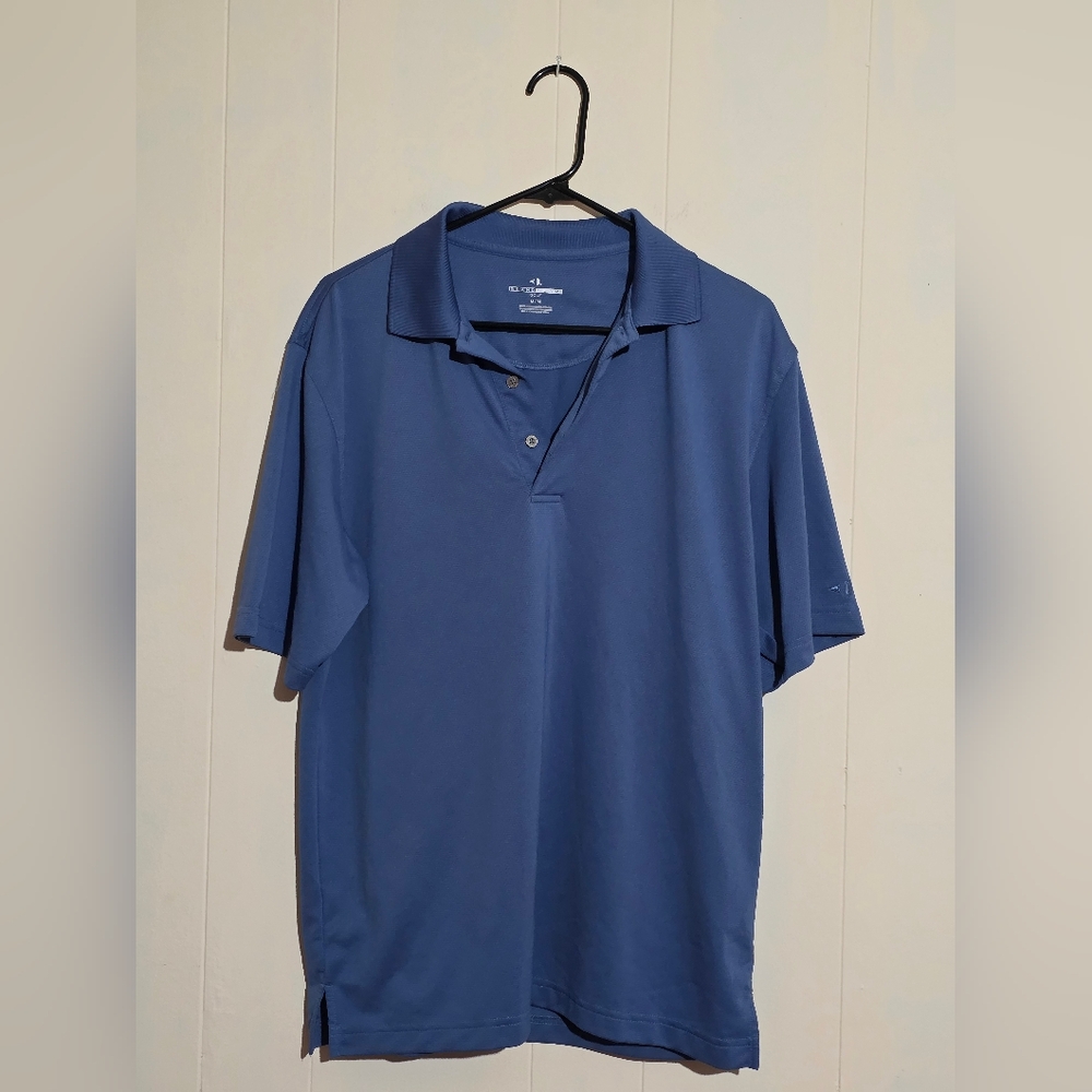 Grand Slam Men's Polo in Classic Blue